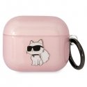 Airpods 3 KLA3HNCHTCP pink Ikonik Choupette for Karl Lagerfeld