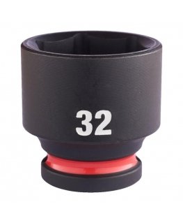 Milwaukee Accessories Šešiakampė smūginė galvutė MILWAUKEE SHW 1/2" 32mm