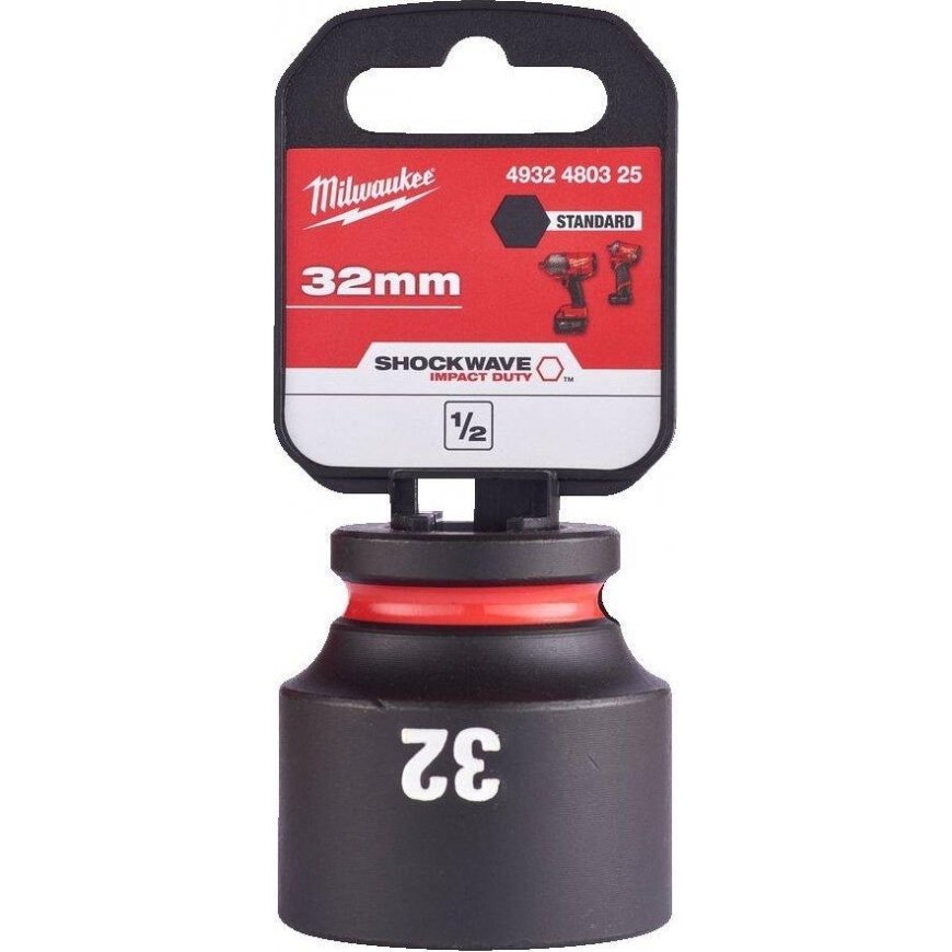 Milwaukee Accessories Hexagonal impact head MILWAUKEE SHW 1/2" 32mm – 2