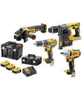 Dewalt battery set Combo Li-Ion 18V/3x5,0Ah [DCK428P3T-QW] DCD796 + DCF894 + DCG405 + DCH273