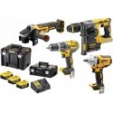 Dewalt battery set Combo Li-Ion 18V/3x5,0Ah [DCK428P3T-QW] DCD796 + DCF894 + DCG405 + DCH273