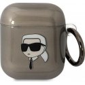 Karl Lagerfeld KLA2HNIKTCK AirPods 1/2 cover juoda/juodas Karl`s Head