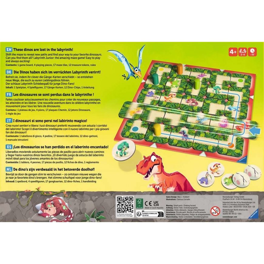 Ravensburger Dino Junior Labyrinth Board game Семейство – 2
