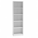 Topeshop R40 BIEL biroja grāmatu skapis Topeshop R40 BIEL biroja grāmatu skapis