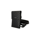 Karl Lagerfeld Handbag KLWBSAMSMK Black/Black Monogram Plate Karl Lagerfeld Handbag KLWBSAMSMK Black/Black Monogram Plate