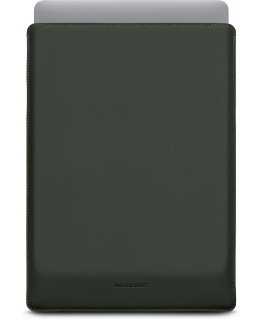 Woolnut Coated Sleeve -suojatasku 16" MacBook Pro, vihreä
