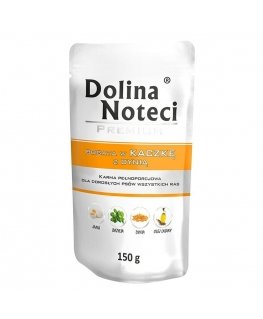 DOLINA NOTECI PREMIUM Koera märgtoit Part kõrvitsaga 150 g