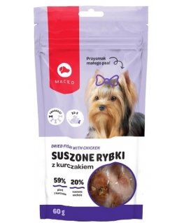 MACED Dried fish with chicken - Dog treat - 60g