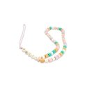 Guess Guess zawieska GUSTFLWP Phone Strap pink Heishi Beads Guess Guess zawieska GUSTFLWP Phone Strap pink Heishi Beads