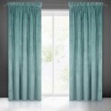 Night curtain made of soft velvet Eurofirany DIVA LINE RIA 140X270 cm, tape/tunnel/hooks, 300g/m2, color: blue Night curtain made of soft velvet Eurofirany DIVA LINE RIA 140X270 cm, tape/tunnel/hooks, 300g/m2, color: blue