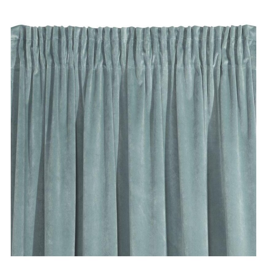 Night curtain made of soft velvet Eurofirany DIVA LINE RIA 140X270 cm, tape/tunnel/hooks, 300g/m2, color: blue – 4