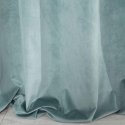 Night curtain made of soft velvet Eurofirany DIVA LINE RIA 140X270 cm, tape/tunnel/hooks, 300g/m2, color: blue Night curtain made of soft velvet Eurofirany DIVA LINE RIA 140X270 cm, tape/tunnel/hooks, 300g/m2, color: blue