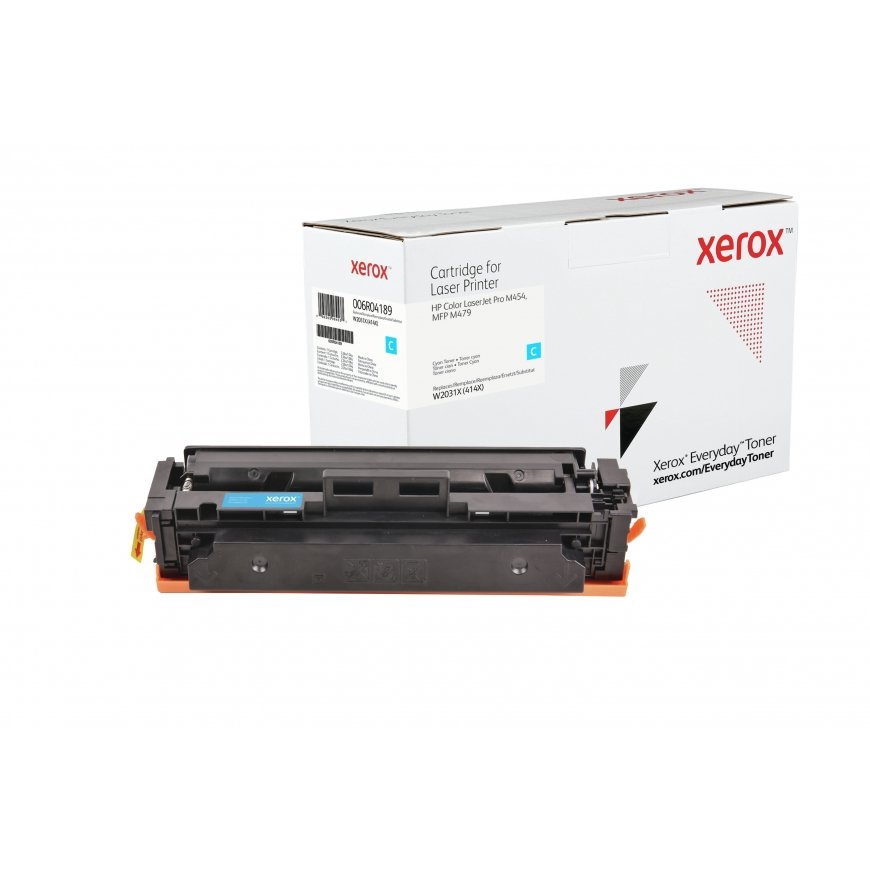 Everyday Cyan Toner compatible with HP 415X (W2031X), High Yield
