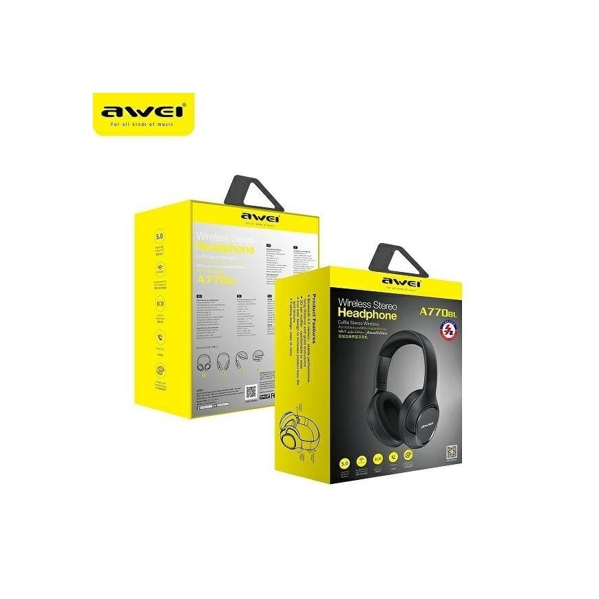 Awei A770BL Headphone (AWEI059BLK) – 3