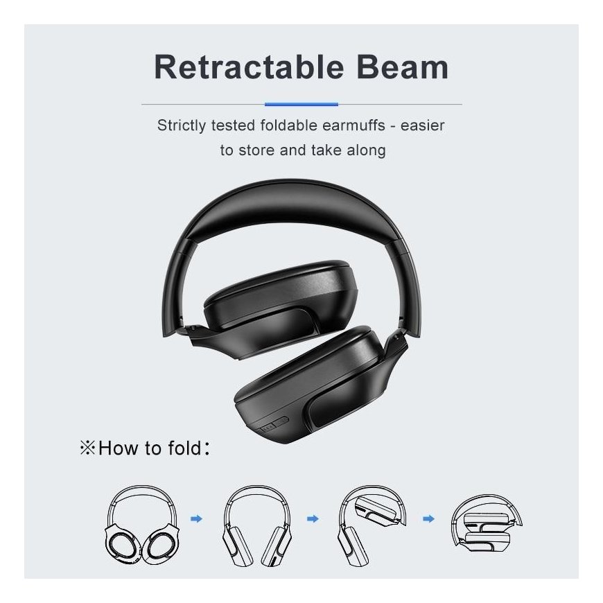 Awei A770BL Headphone (AWEI059BLK) – 4