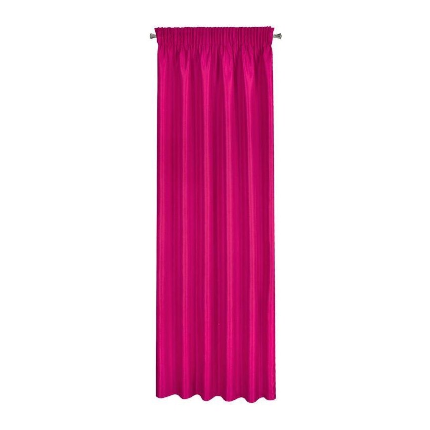 Eurofirany RITA Night curtain made of smooth fabric, 140X270 cm, tape / tunnel / hooks, color: amaranth – 3