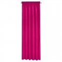 Eurofirany RITA Night curtain made of smooth fabric, 140X270 cm, tape / tunnel / hooks, color: amaranth