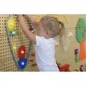 MASTERKIDZ Wall Board Gears and Chain 79 El. Build your own mechanism