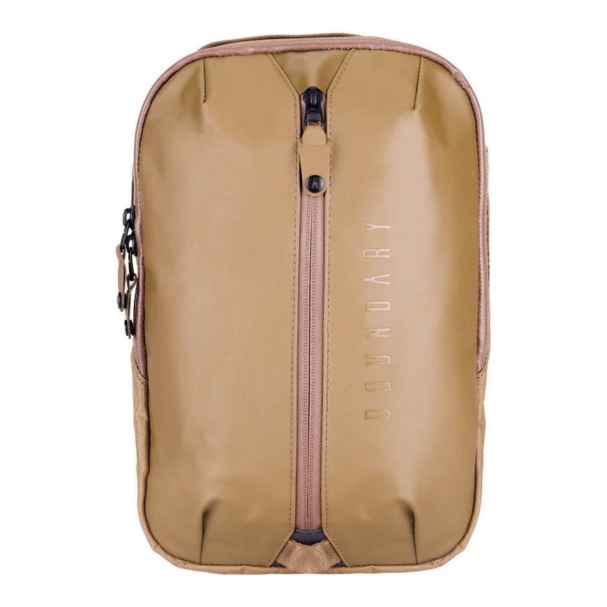 Boundary Aux Compartment utility bag, tan