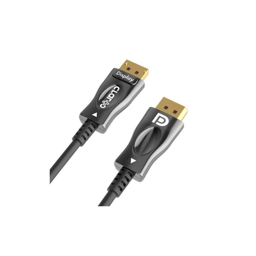 CLAROC CABLE DisplayPort 1.4 AOC, 8K, 20 m, CLAROC-DP-14-20M