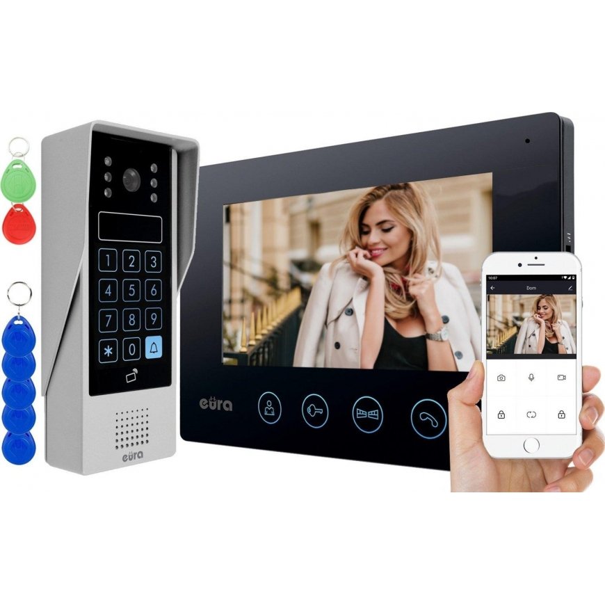 Eura Video intercom EURA VDP-90A3 DELTA+