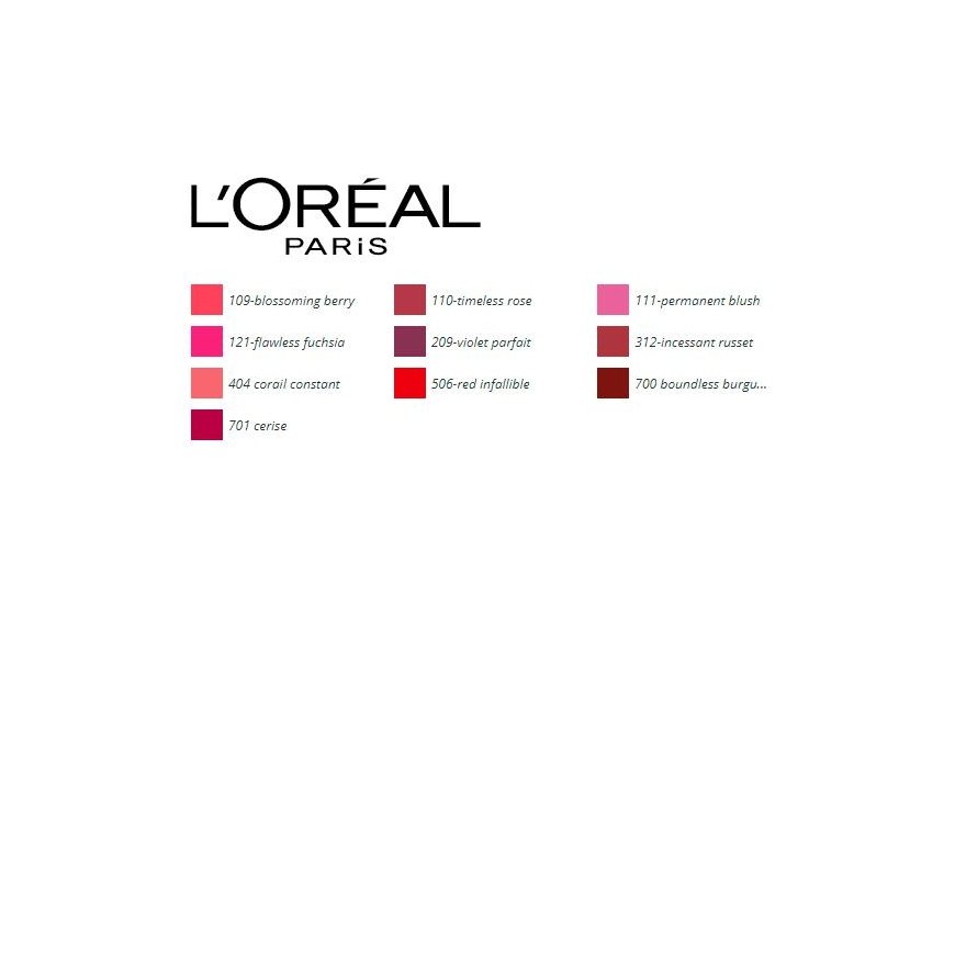 L'Oreal Paris Infallible Lipstick for Women 5 ml – 3