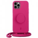 Just Elegance Dėklas Just Elegance PopGrip Apple iPhone 12/12 Pro rožinė/orchid flower 30090 Just Elegance Dėklas Just Elegance PopGrip Apple iPhone 12/12 Pro rožinė/orchid flower 30090