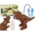 Lean Cars Remote-controlled dinosaur Steam Projector Brown