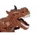 Lean Cars Remote-controlled dinosaur Steam Projector Brown