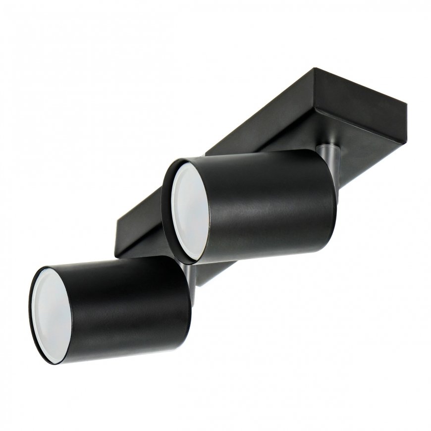 Ceiling light Orno DOA SP 2, oprawa ścienno-sufitowa, GU10 max. 2x50W, IP20, black – 2