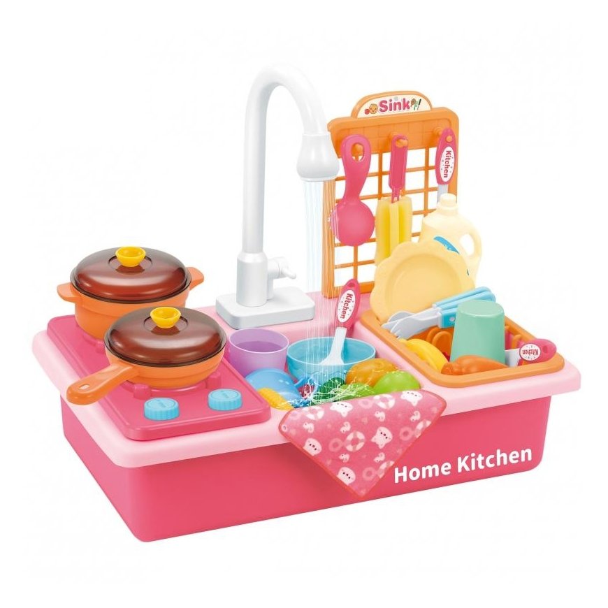 WOOPIE Sink 2in1 Stove for children Pink – 4
