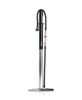 ZEFAL PROFIL TRAVEL floor double pump, silver/black