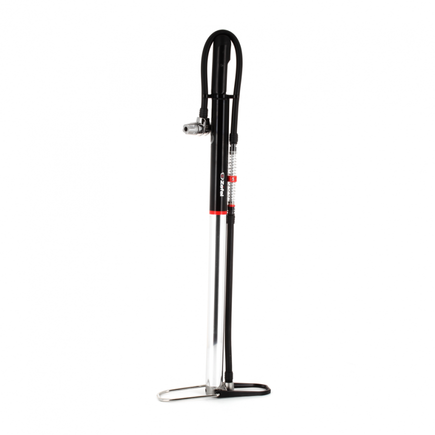 ZEFAL PROFIL TRAVEL floor double pump, silver/black – 2