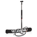 ZEFAL PROFIL TRAVEL floor double pump, silver/black ZEFAL PROFIL TRAVEL floor double pump, silver/black