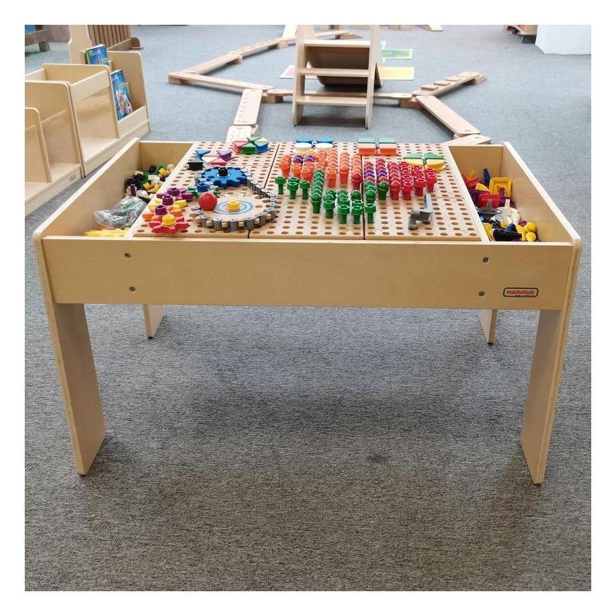 MASTERKIDZ wooden educational table + ACCESSORIES mast wall – 3