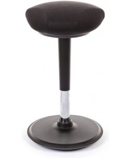 Stoo Triangle active chair, black frame / black fabric