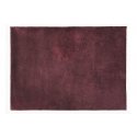 Eurofirany MARCELO Soft fur structure decorative rug, 60X90 cm, color: burgundy Eurofirany MARCELO Soft fur structure decorative rug, 60X90 cm, color: burgundy
