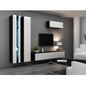Cama TV stand VIGO NEW 30/180/40 black/white gloss Cama TV stand VIGO NEW 30/180/40 black/white gloss