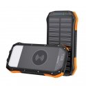Choetech solar power bank with inductive charging 20000mAh PD 20W / QC 18W / Qi 10W orange (B657) Choetech solar power bank with inductive charging 20000mAh PD 20W / QC 18W / Qi 10W orange (B657)