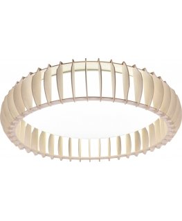 Trio Reality Monte -LED-kattovalaisin, 60 cm, 4400 lm, puunväri