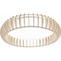Trio Reality Monte LED ceiling light, 60 cm, 4400 lm, wood color