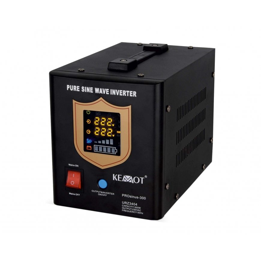 Uninterruptible power supply 300W 12V/230VAC sine KEMOT - black – 3