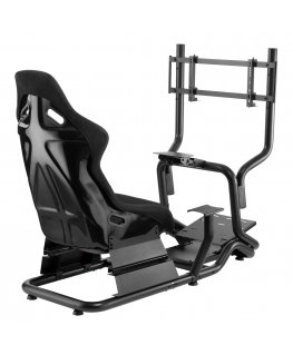 Stand with NanoRS racing seat, max. 130 kg, max. 50 inch, RS702