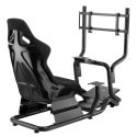 Stovas su NanoRS lenktynine vairo sėdyne, maks. 130 kg, maks. 50 colių, RS702 Stovas su NanoRS lenktynine vairo sėdyne, maks. 130 kg, maks. 50 colių, RS702