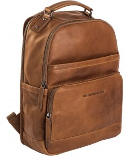The Chesterfield Brand Austin -reppu 14" kannettavalle tietokoneelle, konjakki