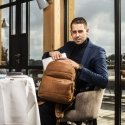 The Chesterfield Brand Austin Backpack for 14 "Laptop, Cognac