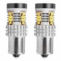 Amio Canbus 3020 24smd 1156 ba15s p21w r10w r5w baltos 12v / 24v LED lemputės