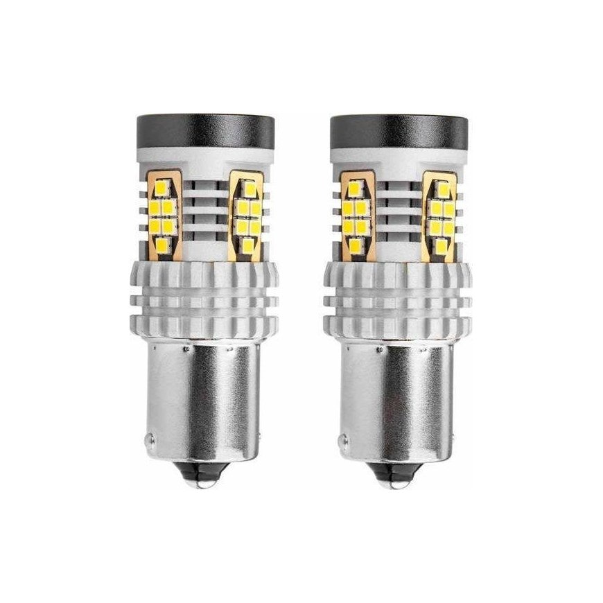 Amio Canbus 3020 24smd 1156 ba15s p21w r10w r5w white 12v / 24v LED bulbs – 2
