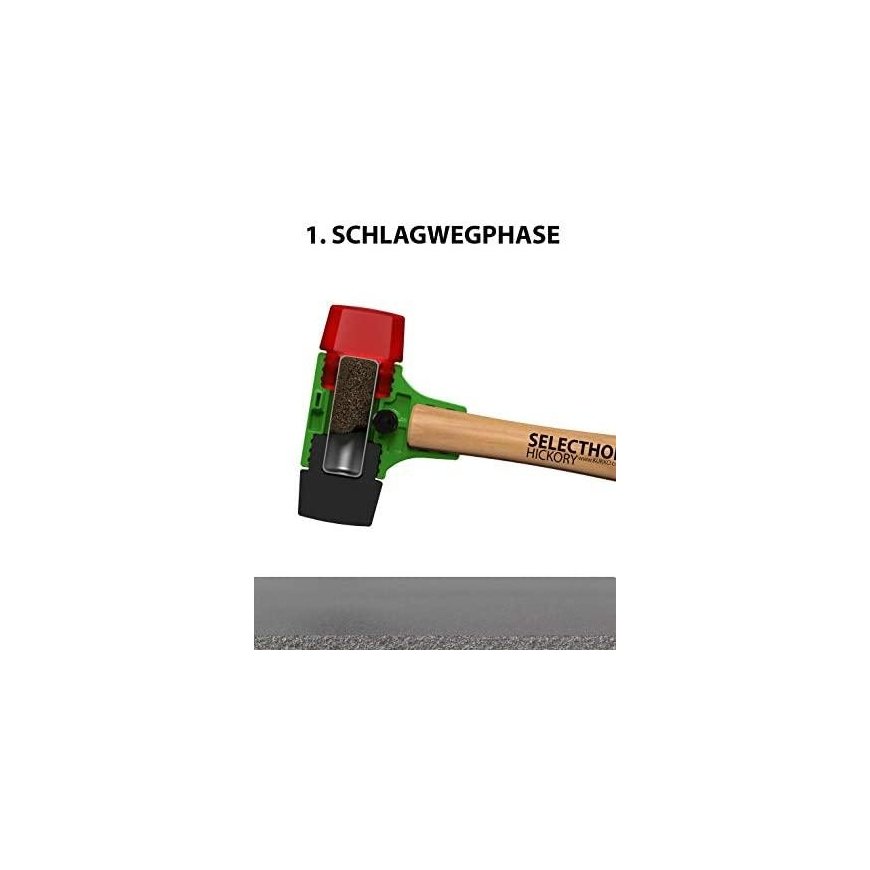 Non-bouncing nylon hammer KUKKO Selecthor Ø40mm – 4