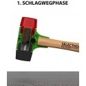 Non-bouncing nylon hammer KUKKO Selecthor Ø40mm Non-bouncing nylon hammer KUKKO Selecthor Ø40mm